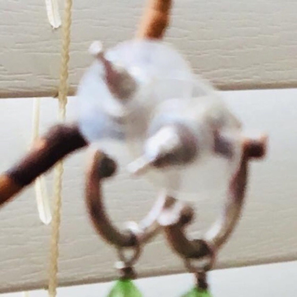 Emerald & Ruby Drop Earrings - image 5